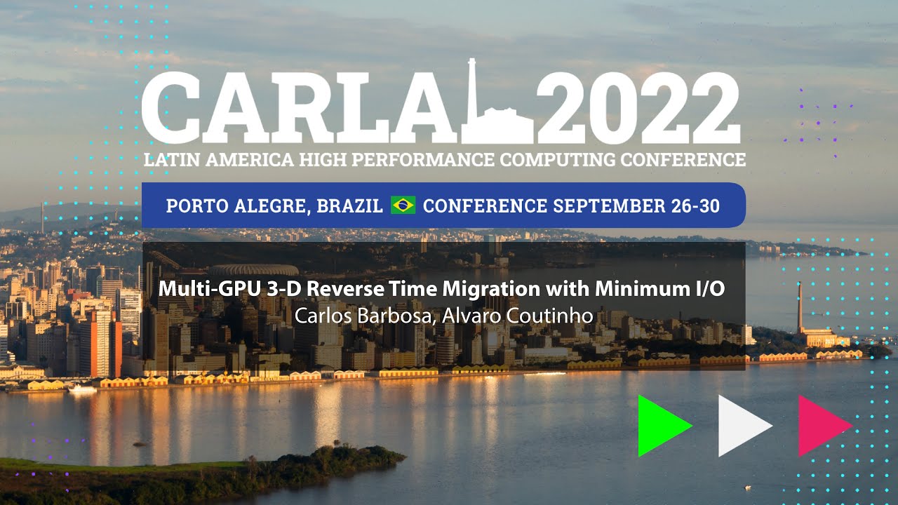 Track HPCAPP -  Multi-GPU 3-D Reverse Time Migration with Minimum I/O