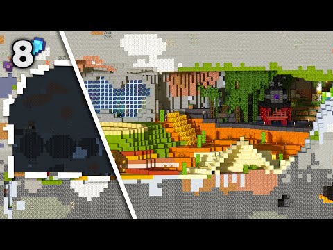 I Built New Biomes In Minecraft Hardcore