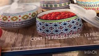 UNBOXING COSTCO DEAL SIX CERAMIC MICROWAVEABLE FOOD STORAGE BOWLS WITH LIDS SUPER QUALITY