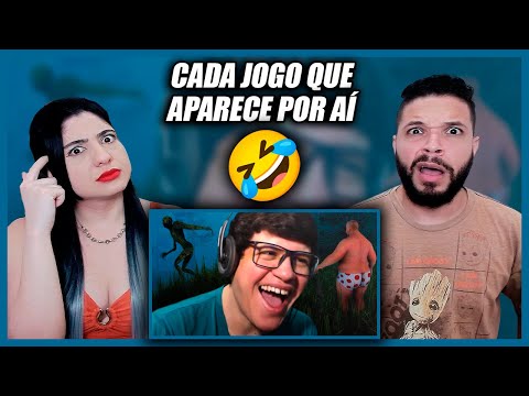 (Games EduUu) DOIS JOGOS DE TERROR NADA A VER (REACT)