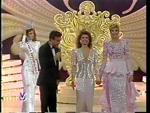 MISS VENEZUELA 1987 CROWNING MOMENT