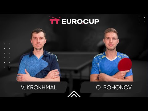 09:30 Vitalii Krokhmal - Oleksandr Pohonov 21.06.2024 TT Euro.Cup Ukraine Professional. TABLE 3