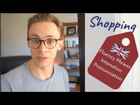 購物｜英式表達方式和語調 (Shopping | British Expressions and Intonation)
