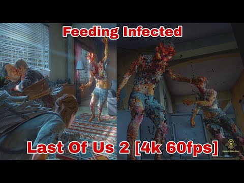 Ellie Used Infected to kill WLF Soldiers |TLOU2| PS5 4k