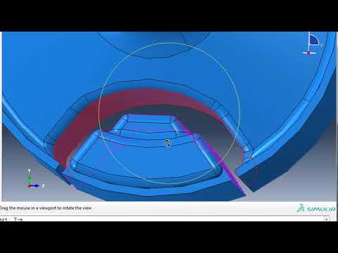 T-1 Rubber Engine Mount modeling with ABAQUS-Section II