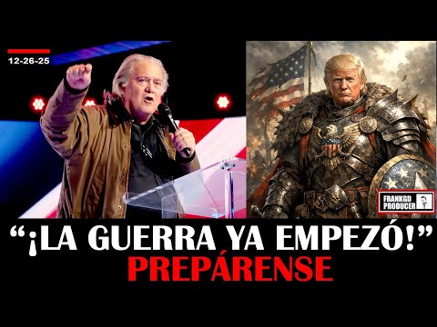 ¡FUERTE! “¡Estamos en Guerra!”- Steve Bannon Lanza una Advertencia a Todo EE.UU.