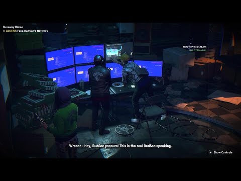 Wrench Confronts Fake Dedsec | "Dudsec" Side mission Watch Dogs: Legion