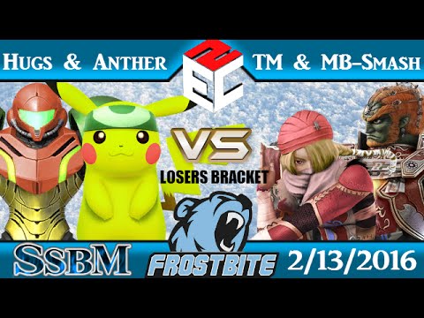 Frostbite SSBM Doubles - TM & MB-Smash vs. Hugs & Anther - LB