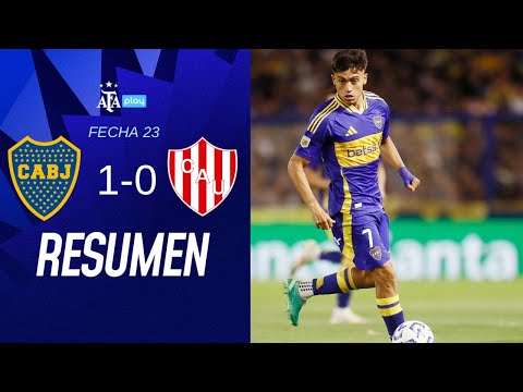 Boca Juniors 1 vs 0 Union Santa Fe | #TorneoBetano | Resumen | Fecha 23