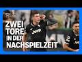 Schlussphase Des UEFA Champions League Spiels Zwischen JUVE Und BVB