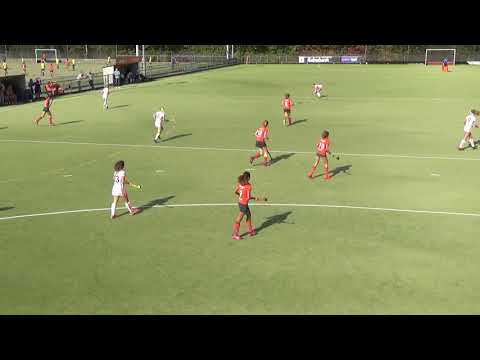 1e kwart voorcompetitie Warande Mb1 Oranje Rood Mb1  1- 2