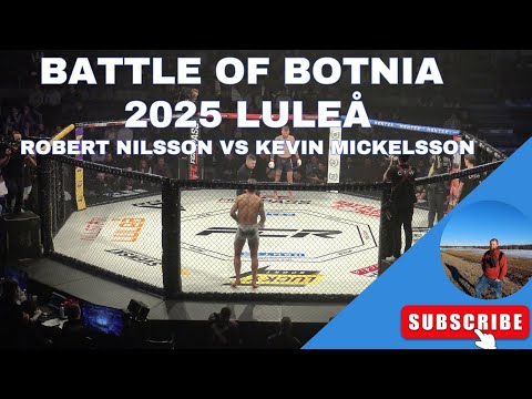 Battle of Botnia 2025 Luleå  - Robert Nilsson vs Kevin Mickelsson
