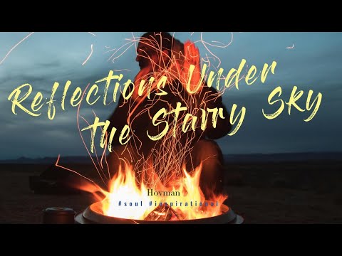 Title: "Reflections Under the Starry Sky"