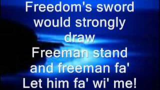 scocha - scots wha hae lyrics