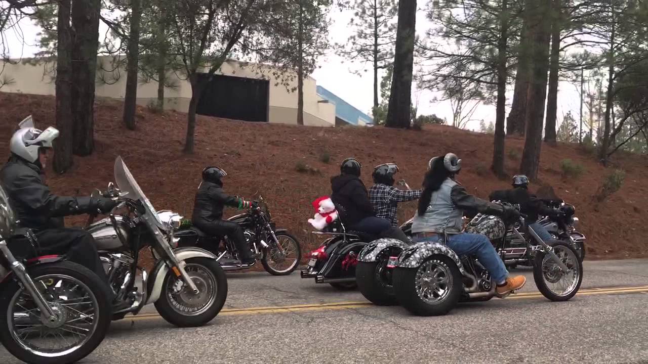 Nevada County toys for tots 2015 motorcycle run