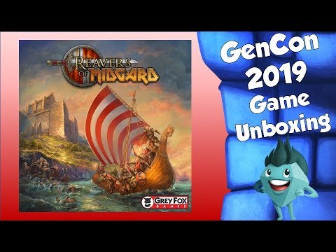 GenCon 2019 Unboxing - Reavers of Midgard