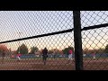 Alaana Panu hits a Triple Nov 9, 2019 Stockton Batbusters Invitational