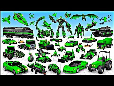 🤖 Scorpion Robot Car Game – Multi Robot Transformation Game 3D