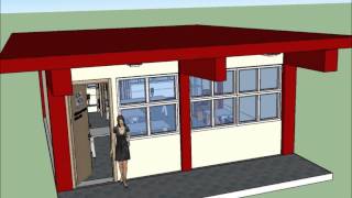 preview picture of video 'Proyecto Biblioteca Google sketchUP CBTis 216 atoyac de alv. Gro'