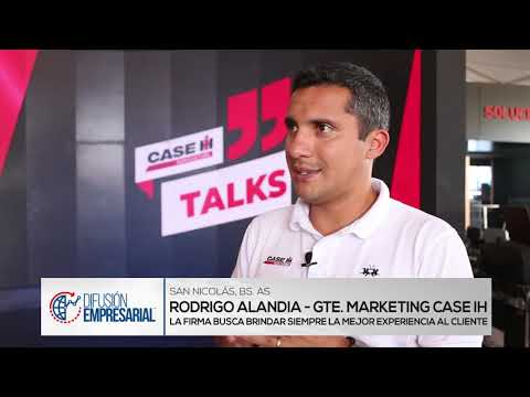 Rodrigo Alandia (Gte. Marketing CASE IH) - La firma busca brinda la mejor experiencia a sus clientes