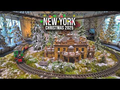 New York City Christmas 2025 ✨ Holiday Train Show 2025 at New York Botanical Garden in the Bronx ✨