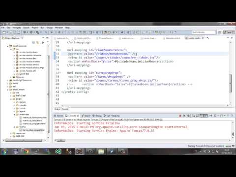 Projeto escola de música com JSF, Primefaces, Hibernate e Spring - Aula 55