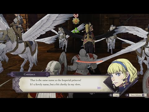 Fire Emblem: Three Houses - Edelgard Vs Constance Unique Dialogue