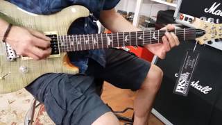 Video thumbnail for Demo PRS SE Custom 24 Trampas Green by Gas Attack