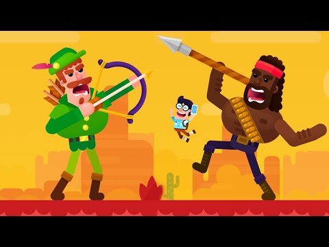 Bowmasters Arrow Masters Expert Gameplays - YouTube