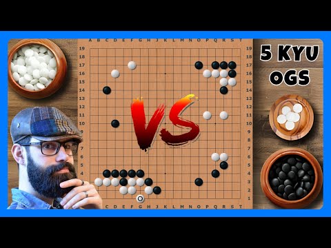 Partie de Go Niveau 4 Kyu OGS (6) | Jeu de Go