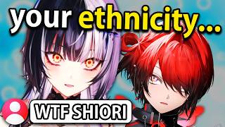 Shiori guessed Flayons ethnicity and BROKE chat: