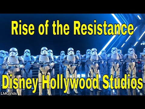 [HD] Rise of the Resistance - Ultra Immersive Star Wars Attraction: Disney Hollywood Studios | WDW