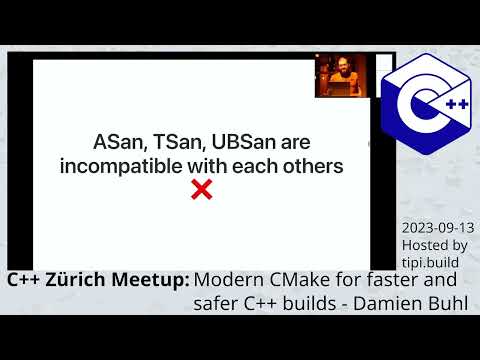 Modern CMake for faster and safer C++ builds - Damien Buhl, tipi.build