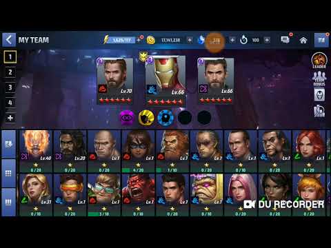 Marvel Future Fight ~ How to use the Tier 2 character selector wisely?