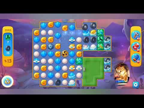 Fishdom 2022, no Boosters,   9943  level  -  прохождение без бустеров,   9943  уровень.