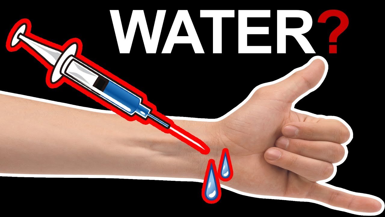 What happens if you inject sterile water? Wiki REF