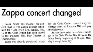 Frank Zappa - We&#39;re Turning Again (Live/1981)