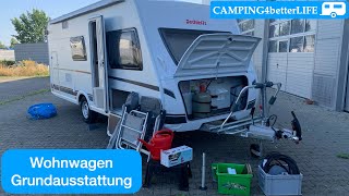 Camping Tipp: Wohnwagen Grundausstattung - was muss auf jeden Fall an Zubehör mit!