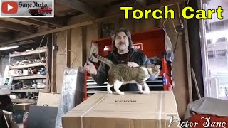 Build a dual Oxygen Acetylene Tank Cart, cutting torch two wheeler