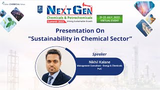 Presentation on Sustainability in Chemical Sector: Nikhil Kalane, Management Consultant - Energy & Chemicals, PwC