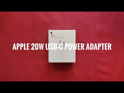 Apple 20W USB-C Power Adapter: Efficient and Optimized Charging for Your Apple Devices!