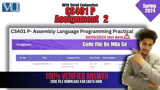 Download the video "cs401p assignment 2 solution 2024 | cs401p assignment 2 solution  | cs401p assignment 2|cs401p ass 2"