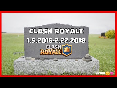 Vreme je da kazemo zbogom. Zvanicno kraj Clash Royala.