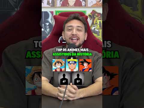 OS 5 ANIMES MAIS ASSISTIDOS DA HISTÓRIA ??