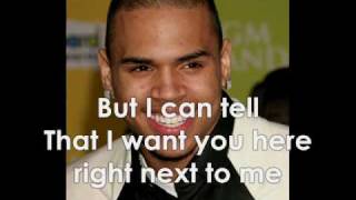 Chris Brown - Nothing But Love 4 U W/Lyrics