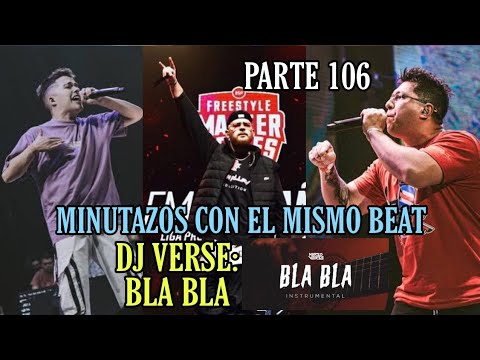 MINUTAZOS CON EL MISMO BEAT | BLA BLA:DJ VERSE | GAZIR VS MNAK,GAZIR VS RC FMS INTERNACIONAL