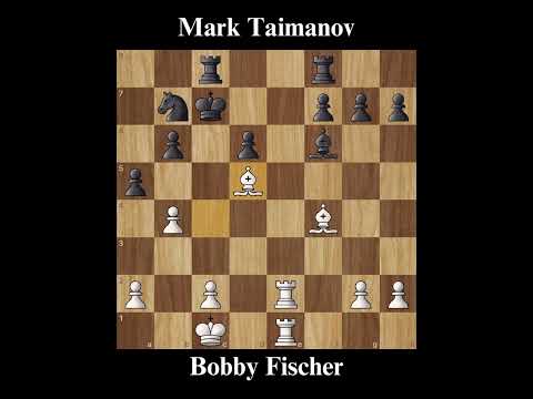 Bobby Fischer vs Mark Taimanov | Legendary Chess Match - Vancouver 1971