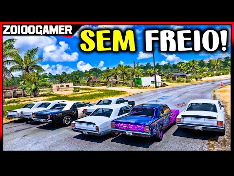 GOLIAS SEM FREIO COM DANO SIMULAÇÃO DE DODGE DART - FORZA HORIZON 5