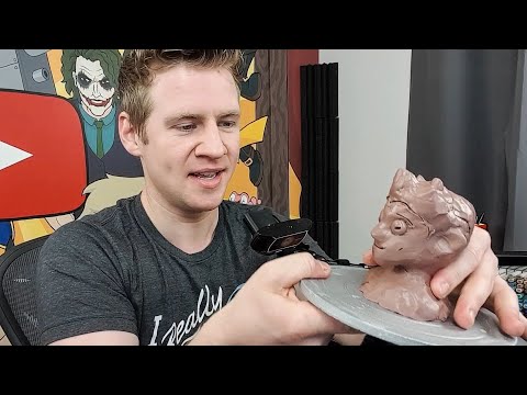 Am I doing this right?... Sculpting with Monster Clay!