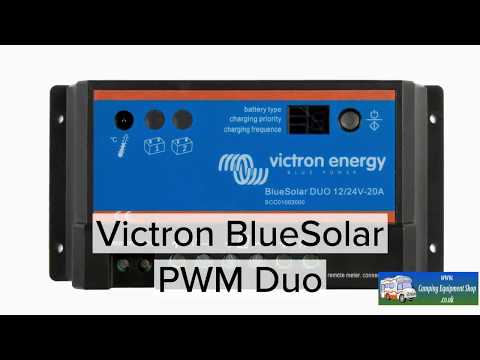 Victron BlueSolar PWM DUO Charge Controller and Remote Panel Display
